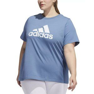 New ADIDAS Plus Size Cotton Logo T-Shirt